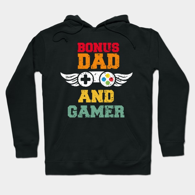 bonus dad and gamer Hoodie by JohnRelo